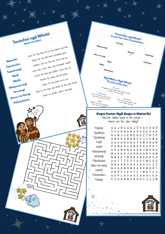 Matariki Printable Activity Pack – Growing Bundle
